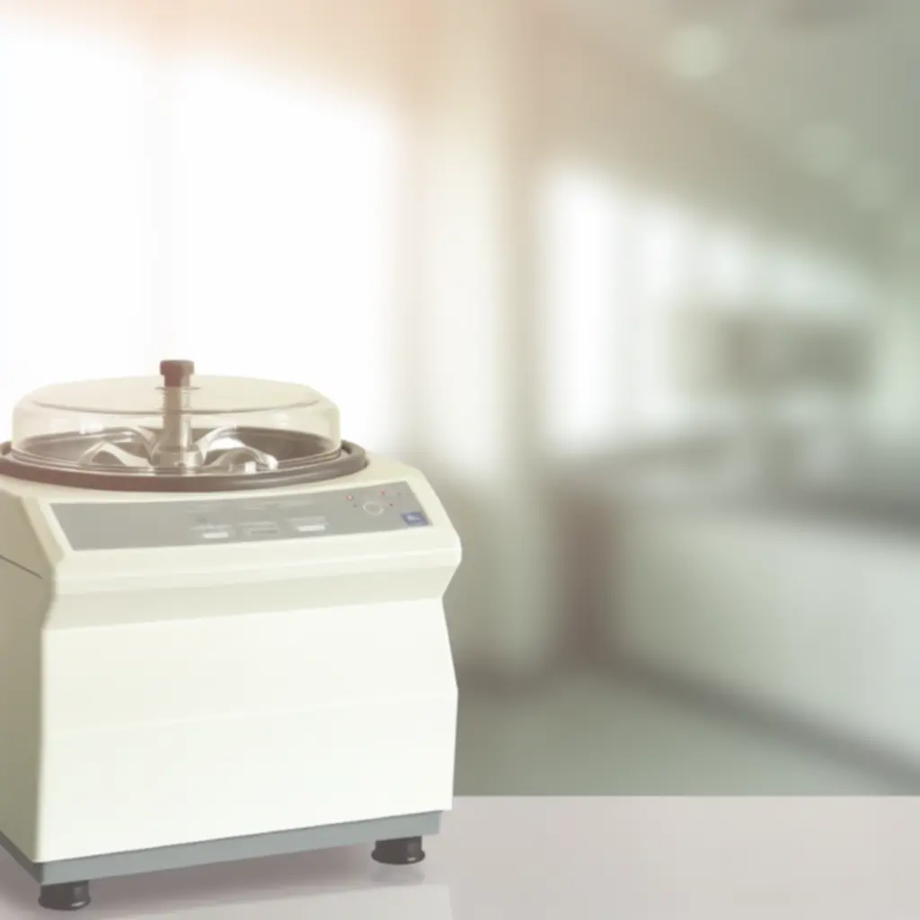 Wirówka laboratoryjna w miękkim świetle dziennym