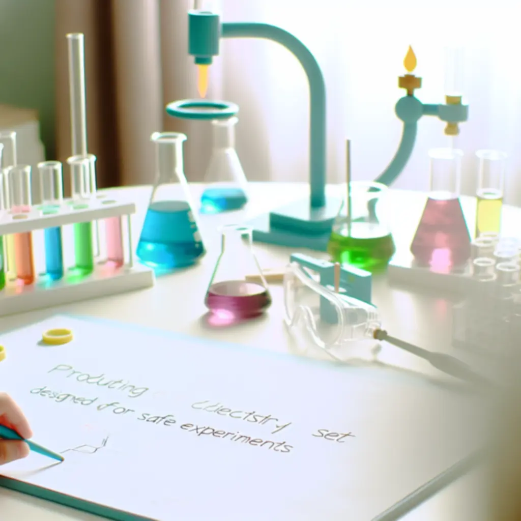 Zestaw chemiczny do bezpiecznych eksperymentów